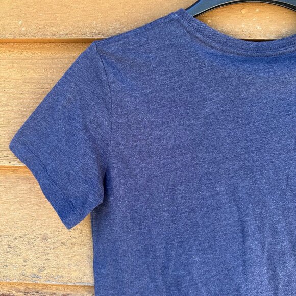 Goodfellow & Co Mens Beach Sunset Graphic T-Shirt Small Classic Fit Blue Cotton - Picture 8 of 11